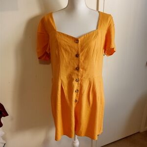 Wild Fable Short Romper Muster Yellow XXL